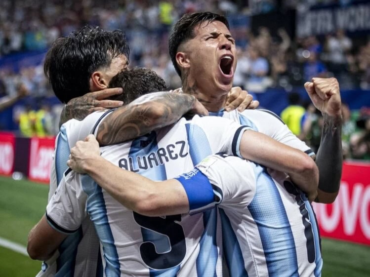 Mundial RTT Jugadores en el mundial festejando.